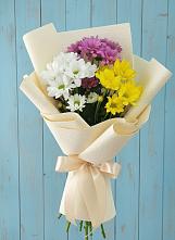 Букет цветов из:  Хризантемы в Белозерске