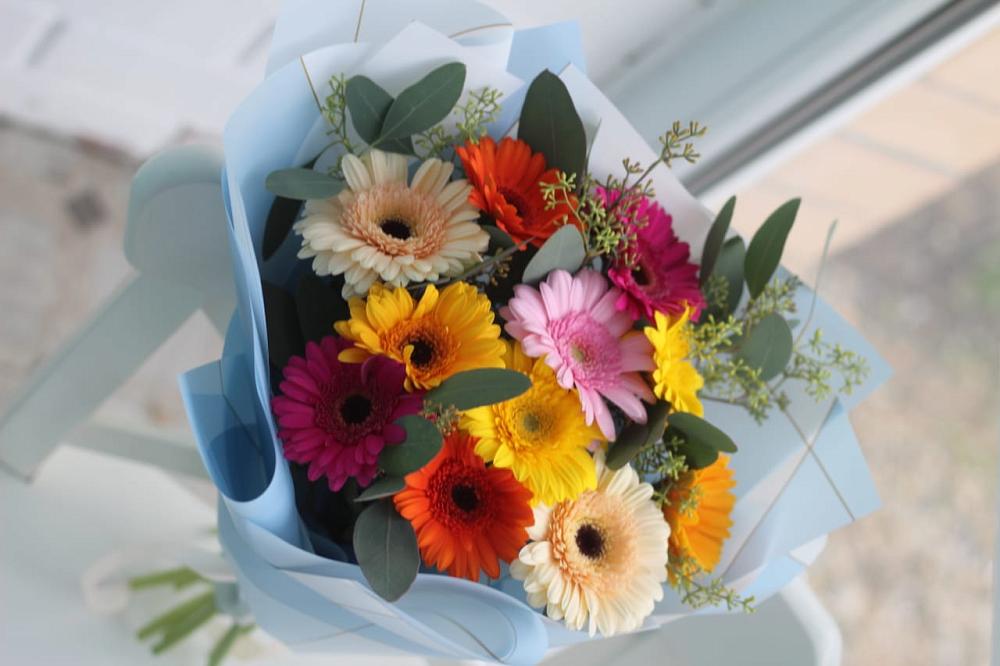 Букет цветов из: Герберы в Белозерске