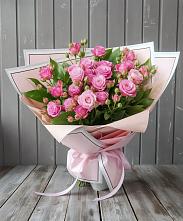 Букет Розовый кустик #REPLACE_PRED# Белозерске