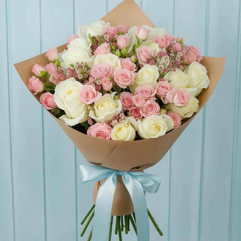 Букет цветов из: Розы в Белозерске