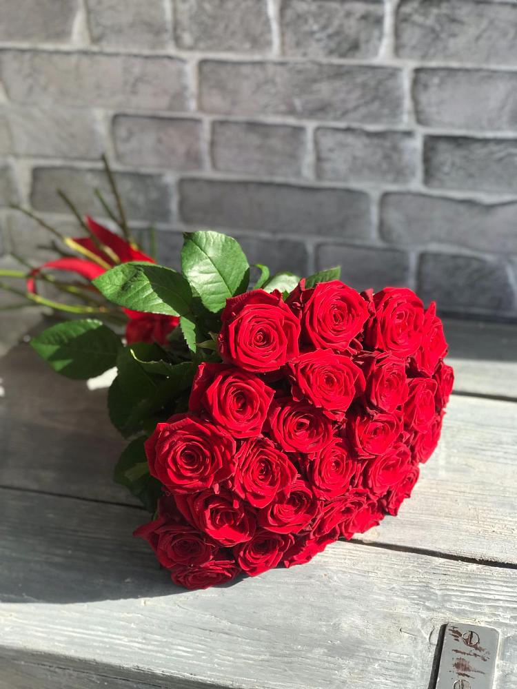 Букет Красные розы Фридом в Белозерске