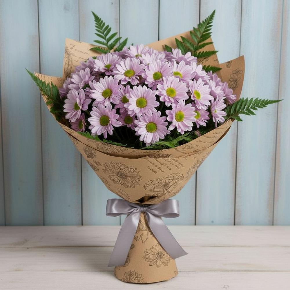 Букет цветов из: Хризантемы в Белозерске