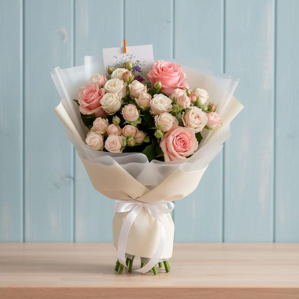 Букет цветов из: Розы в Белозерске