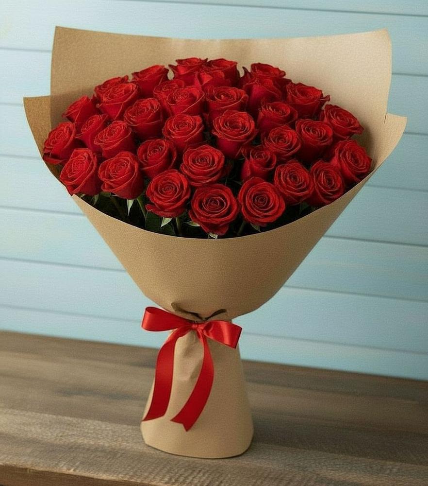 Букет Красные розы Милано в Белозерске
