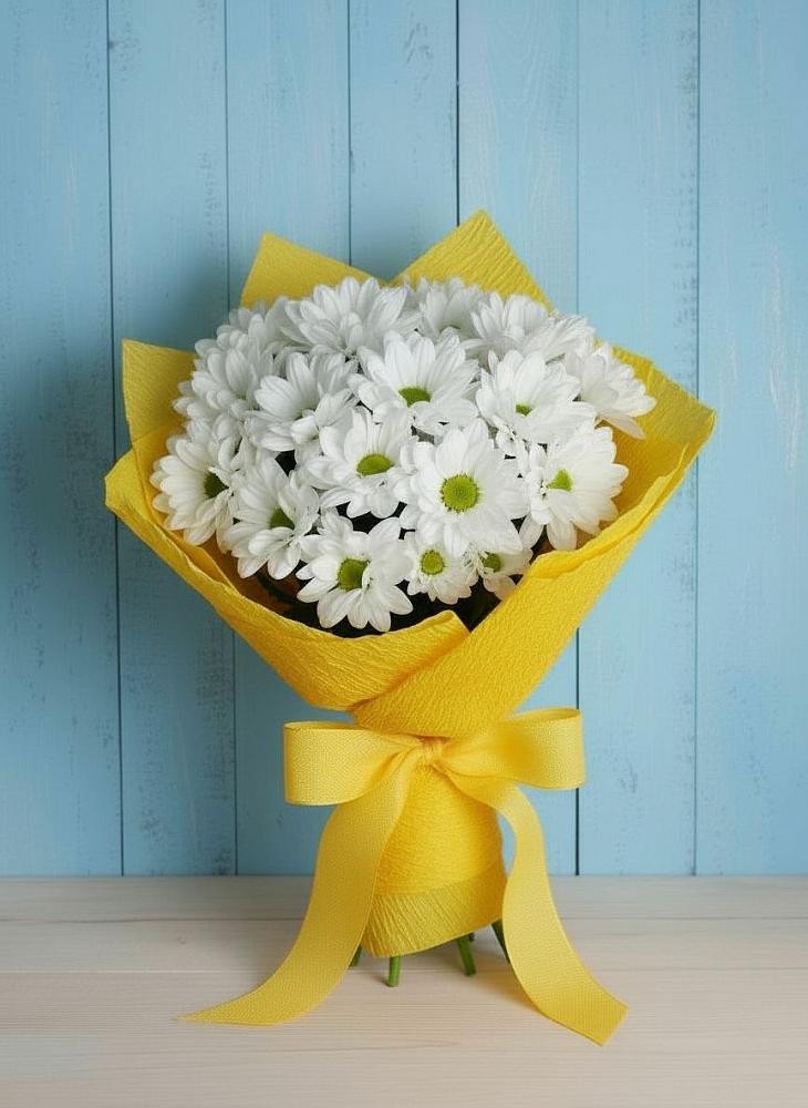 Букет цветов из: Хризантемы в Белозерске