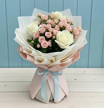 Букет цветов из:  Розы в Белозерске