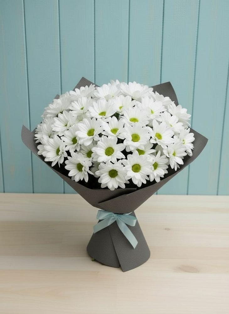 Букет цветов из: Хризантемы в Белозерске