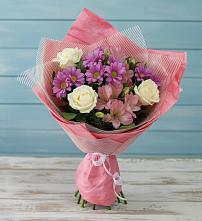 Букет цветов из:  Герберы #REPLACE_PRED# Белозерске