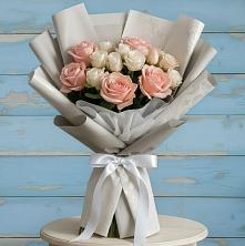 Букет цветов из:  Розы в Белозерске