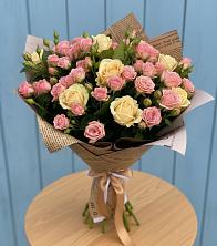 Букет цветов из:  Розы в Белозерске