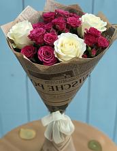 Букет цветов из:  Розы в Белозерске
