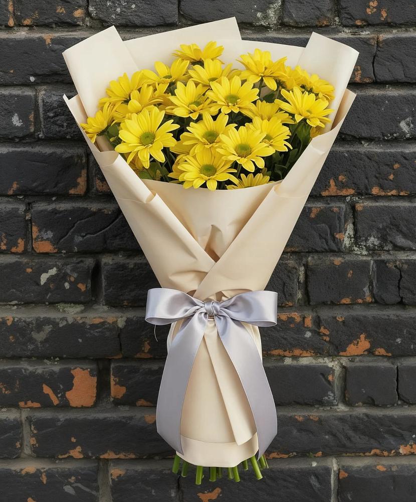 Букет цветов из: Хризантемы в Белозерске