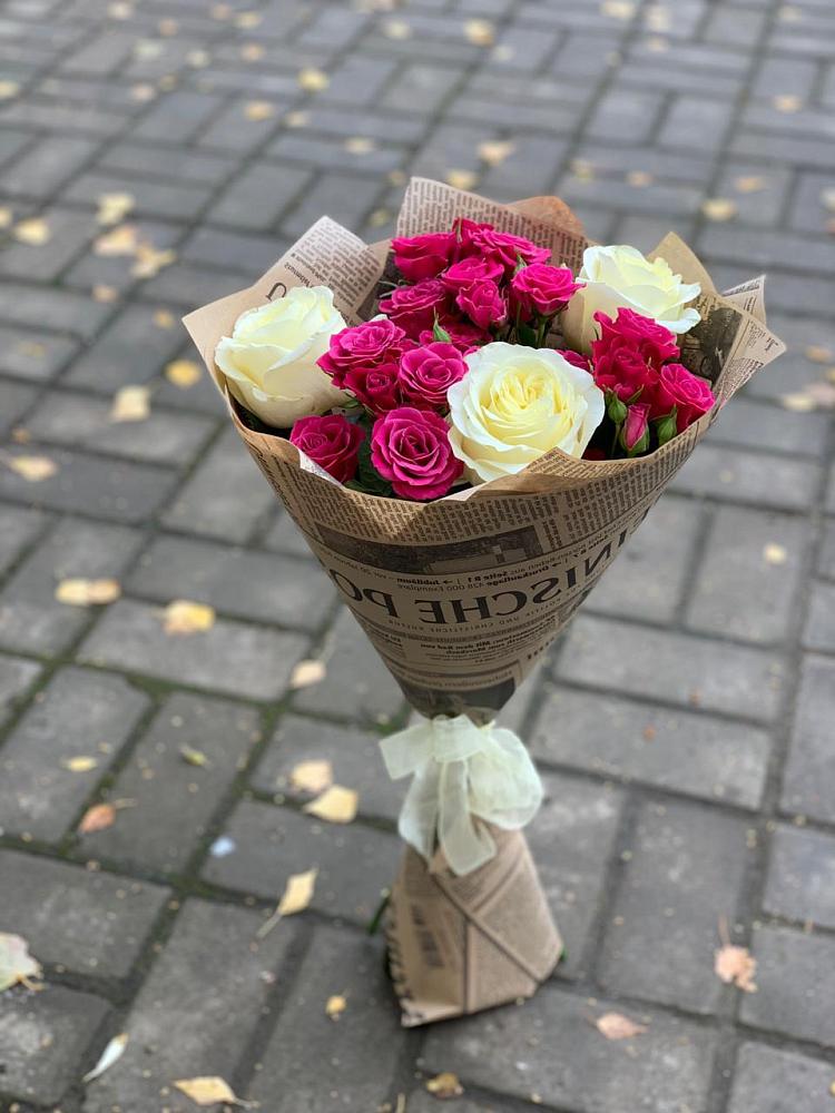 Букет цветов из: Розы в Белозерске