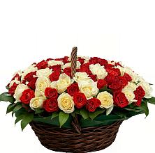 Премиум букет из: Розы в Белозерске