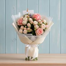 Букет цветов из:  Розы в Белозерске
