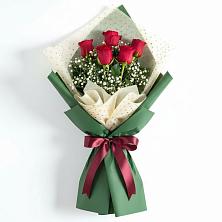 Букет цветов из:  Розы в Белозерске
