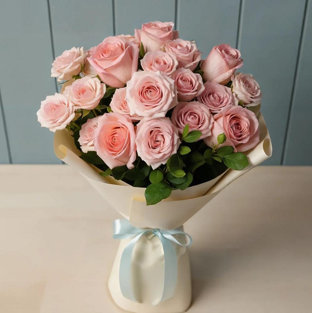 Букет Розовый шарм в Белозерске