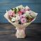 Букет цветов из: Хризантемы, Альстромерии и Розы в Белозерске
